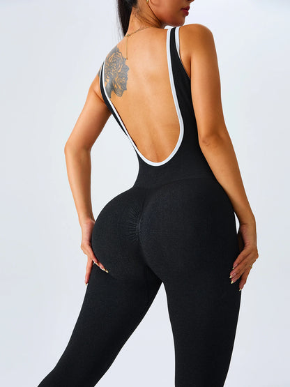 Seamless Sculpt Bodysuit – Women’s Fitness & Yoga Jumpsuit