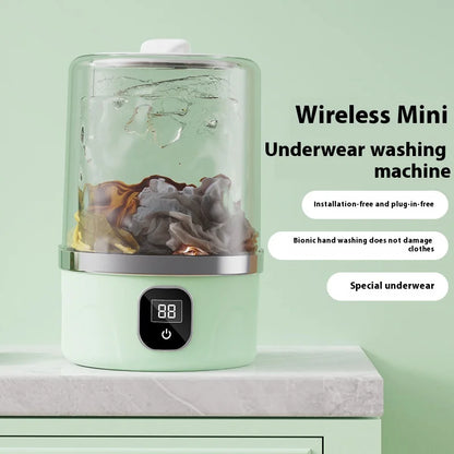 Portable Mini Washing Machine – Compact Laundry Washer for Travel, Dorms & Apartments